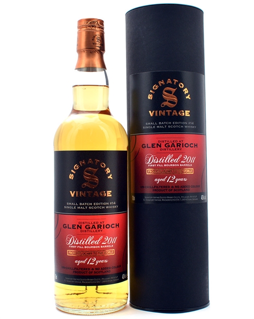 Glen Garioch 2011/2023 Signatory Small Batch 12 year old Single Highland Malt Whisky 48,2%