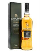 Glen Grant 10 year old Single Speyside Malt Whisky 40%