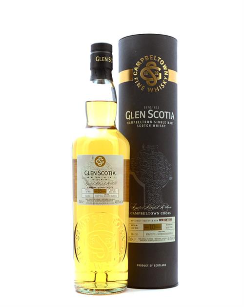 Glen Scotia 10 years Whisky.dk Limited Batch Release Single Campbeltown Malt Whisky 70 cl 46%