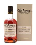 GlenAllachie 2008 Ruby Port Hogshead 13 years Single Speyside Malt Scotch Whisky 55.2%.