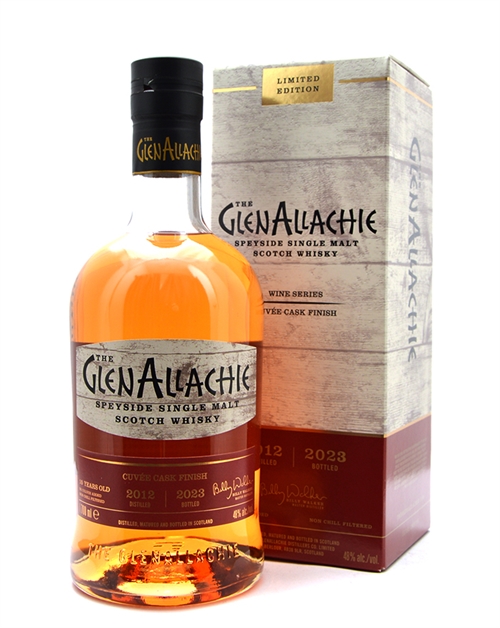 GlenAllachie 2012/2023 Cuvee Cask Finish 10 years old Speyside Single Malt Scotch Whisky 70 cl 48%