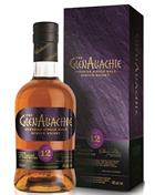 GlenAllachie 12 years Single Speyside Malt Whiskey 46% %.