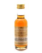 Glendronach Miniature 21 years old Parliament Single Highland Malt Whisky 5 cl 48%