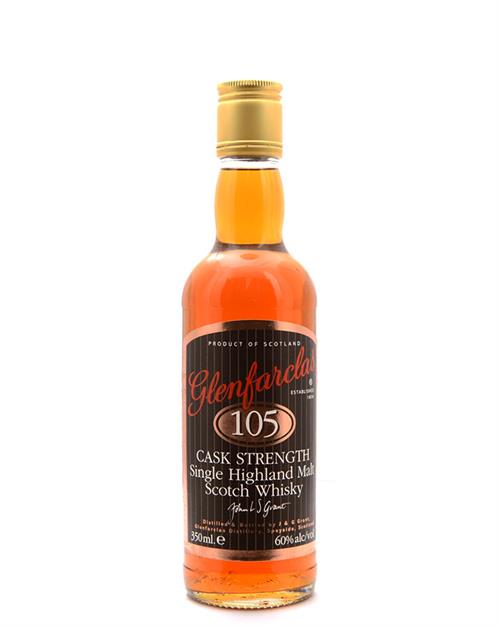 Glenfarclas 105 Cask Strength Single Speyside Malt Scotch Whisky 35 cl 60% 60%.
