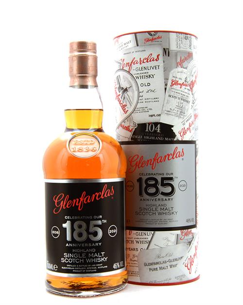 Glenfarclas 185th Anniversary Single Speyside Malt Scotch Whisky 46