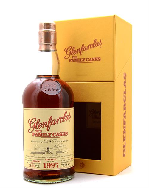 Glenfarclas 1997/2012 The Family Cask 15 years Cask No. 5979 Single Speyside Malt Whisky 58.8% Malt Whisky