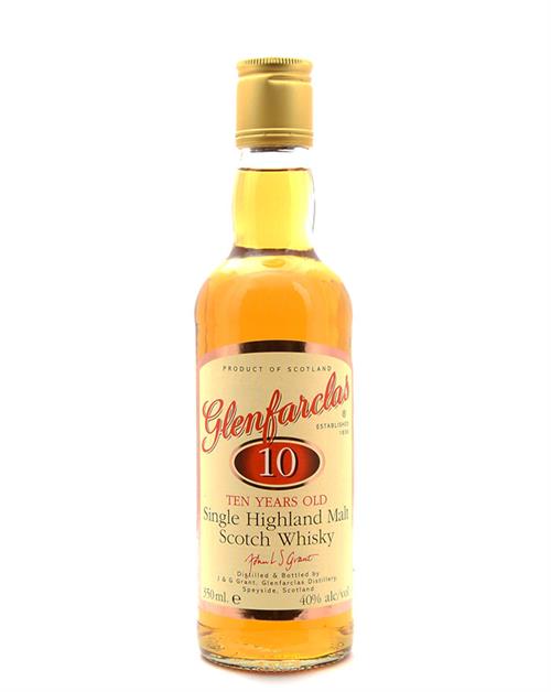 Glenfarclas Old Version 10 years Single Highland Malt Scotch Whisky 35 cl 40%