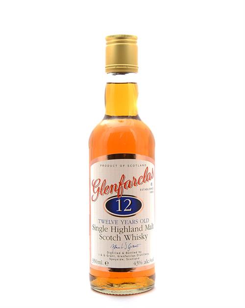 Glenfarclas Old Version 12 years Single Highland Malt Scotch Whisky 35 cl 43%