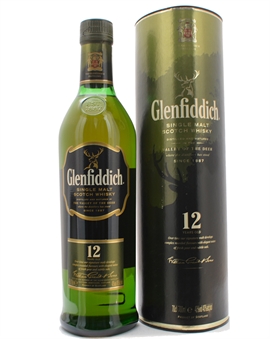 Glenfiddich 12 year old Vintage Bottle 5 Single Speyside Malt Scotch Whisky 70 cl 40%