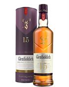 Glenfiddich 15 year old Our Solera Fifteen Single Speyside Malt Whisky 40%