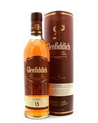 Glenfiddich 15 years old Unique Solera Reserve Single Speyside Malt Scotch Whisky 40%