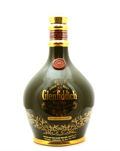 Glenfiddich 18 years Ceramic Old Version Pure Single Malt Scotch Whisky 43%.