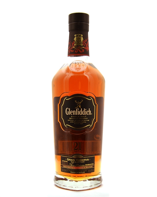 Glenfiddich 21 years Gran Reserva Cask Selection Cask Selection Batch 31 No box Single Speyside Malt Scotch Whisky 40%