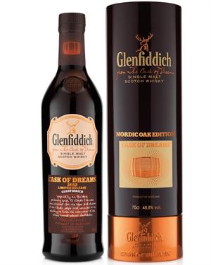 Glenfiddich Cask of Dreams Nordic Oak Single Speyside Malt Whisky approx. 48,8%.