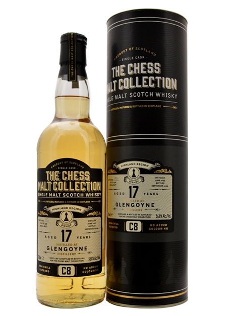 Glengoyne 2007/2024 The Chess Malt Collection 17 years old Speyside Single Malt Scotch Whisky 56.8%