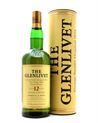 Glenlivet 12 years Aged Only in Oak Casks Old Version Pure Single Malt Scotch Whisky 100 cl 40%