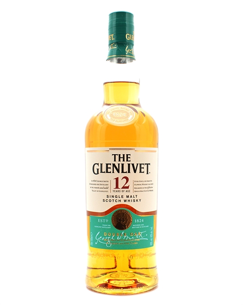 Glenlivet 12 years old Double Oak Single Speyside Malt Scotch Whisky 70 cl 40%
