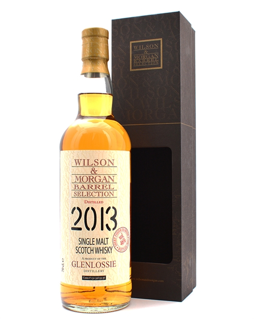 Glenlossie 2013/2023 Wilson & Morgan 10 years old Speyside Single Malt Scotch Whisky 70 cl 46%