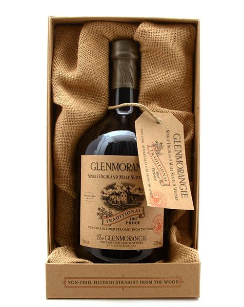 Glenmorangie Traditional 100 Proof Single Highland Malt Scotch Whisky 100 cl 57,2%.