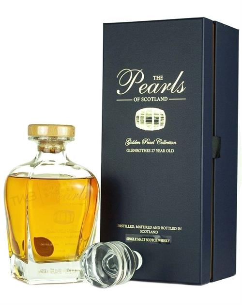 Glenrothes 1988/2015 The Pearls of Scotland 27 years old Single Speyside Malt Scotch Whisky 70 cl 50.6%