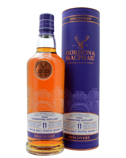 Glenrothes 11 Year Old Gordon & MacPhail Discovery Single Malt Scotch Whisky 43%