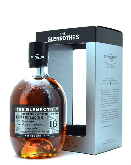 Glenrothes 2004/2022 Nordic Edition 16 years Speyside Single Malt Scotch Whisky 70 cl 58,7% Single Malt Scotch Whisky 70 cl