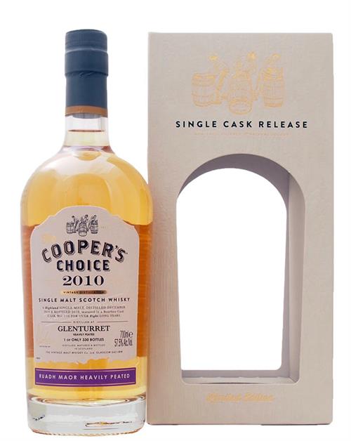 Glenturret 2010/2020 Coopers Choice 9 years old Highland Single Malt Scotch Whisky 58%
