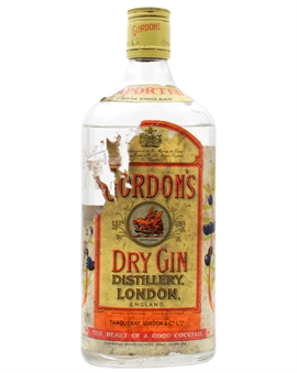 Gordons Dry Gin 70 cl 40% Vintage Bottle #8