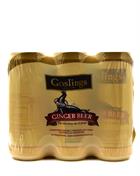 Goslings Ginger Beer cans 6x33cl