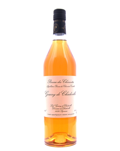 Gourry de Chadeville Pineau des Charentes Blanc French Cognac 75 cl 17%