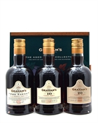 Grahams Giftbox The Aged Tawny Collection Portugal Port Wine 3x20 cl 20%