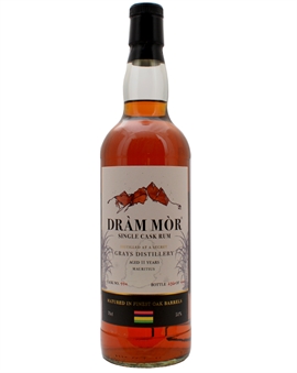 A Secret Grays Distillery 11 Years Old Dram Mor Single Cask Rum 70 cl 51%