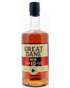 Great Dane 15 year old Skotlander Rum 70 cl 42%