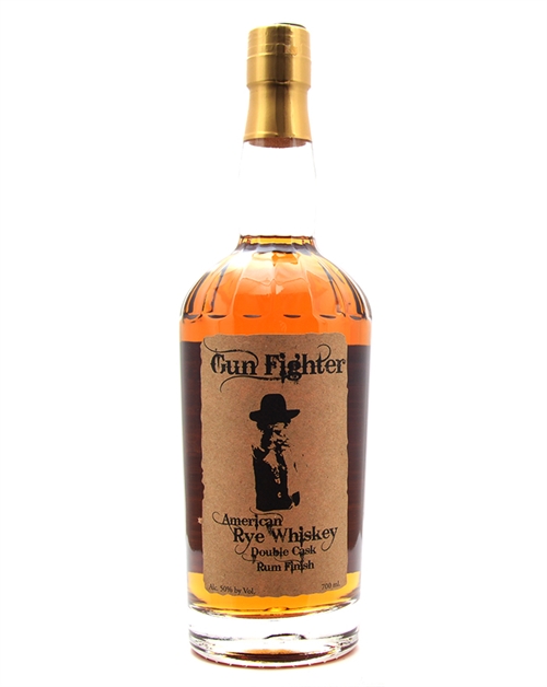 Gun Fighter Rye Double Cask Rum Finish American Whiskey 70 cl 50%