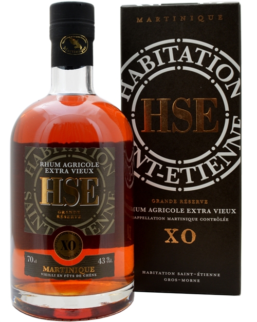 Habitation St. Etienne Martinique Rhum Agricole Extra Vieux XO Rom 70 cl 43%