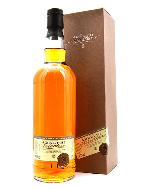 Hampden 2000/2016 Adelphi Selection 15 years old Single Estate Jamaica Rum 70 cl 54,3%