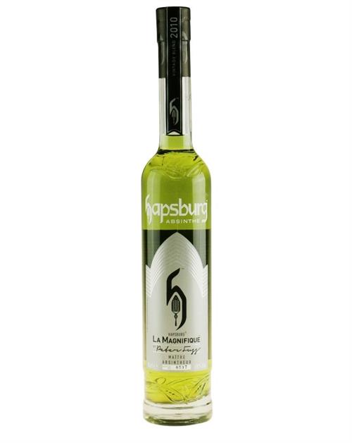 Hapsburg Absinthe La Magnifique from Italy contains 68 percent alcohol