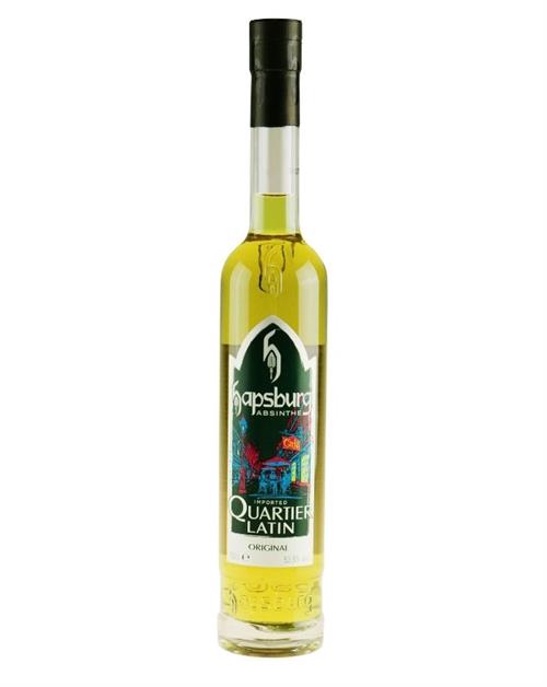 Hapsburg Absinthe Quartier Latin from Italy contains 53.5 percent alcohol