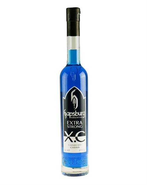 Hapsburg Absinthe XC Cassis Absint from Italy contains 89.9 percent alcohol