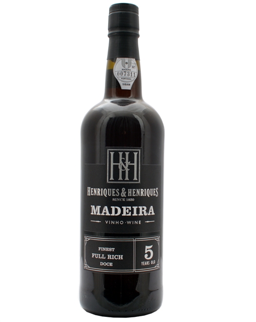 Henriques & Henriques 5 Year Madeira Full Rich Madeira Wine 75 cl 19%