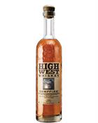 High West Whiskey Campfire Mix of whiskey from USA and Scotland 46%.