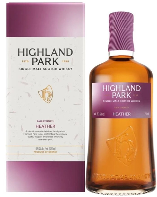 Highland Park Heather Cask Strength Single Orkney Malt Scotch Whisky 63.6%