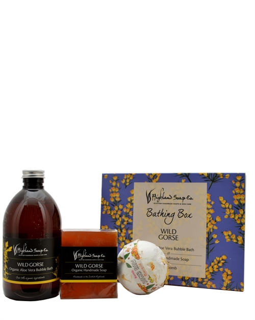 Highland Soap Wild Gorse Bathing Box Gift Set