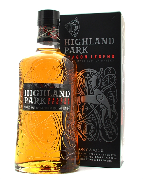 Highland Park Dragon Legend Single Orkney Malt Scotch Whisky 70 cl 43.1%