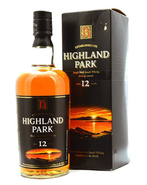 Highland Park Old Version 12 years Single Orkney Malt Scotch Whisky 75 cl 43