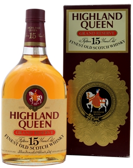 Highland Queen Old Version 15 years old Finest Old Blended Malt Scotch Whisky 40%