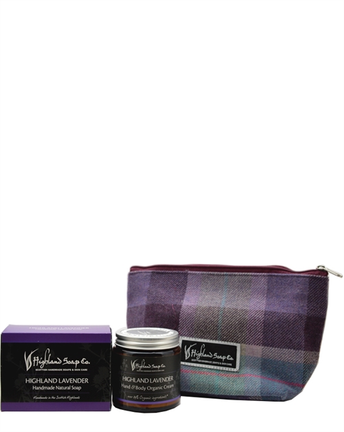 Highland Soap Co Highland Lavender Hand & Body Creme & Soap Gift Set