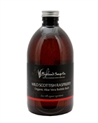 Highland Soap Co Wild Scottish Raspberry Organic Aloe Vera Bubble Bath 500ml