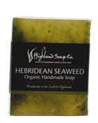 Highland Soap Co Hebridean Seaweed Organic Handmade Soap Bar 150g