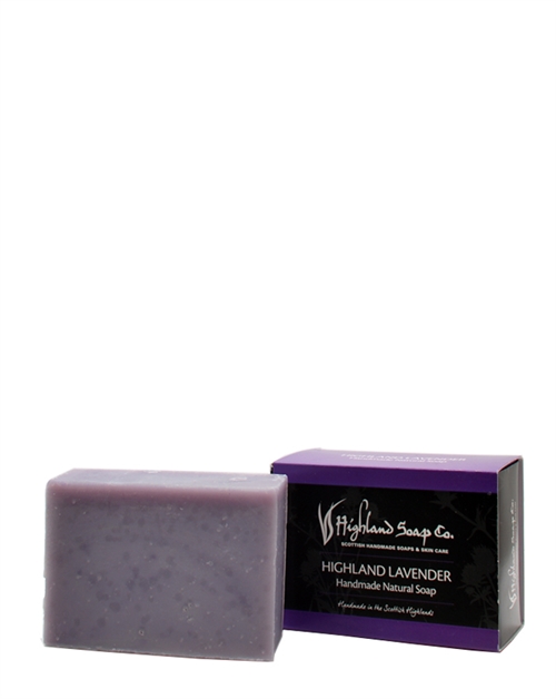 Highland Soap Co Highland Lavender Handmade Natural Soap Bar 190g